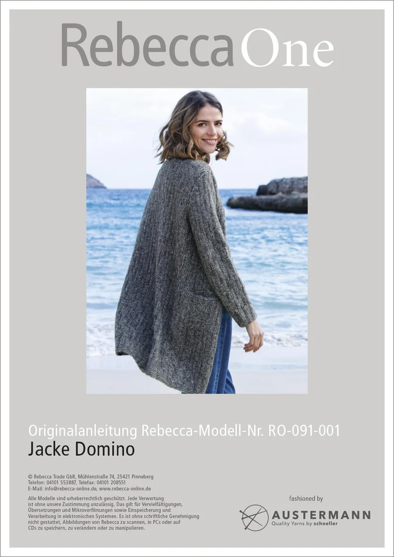 Anleitung - Jacke Domino