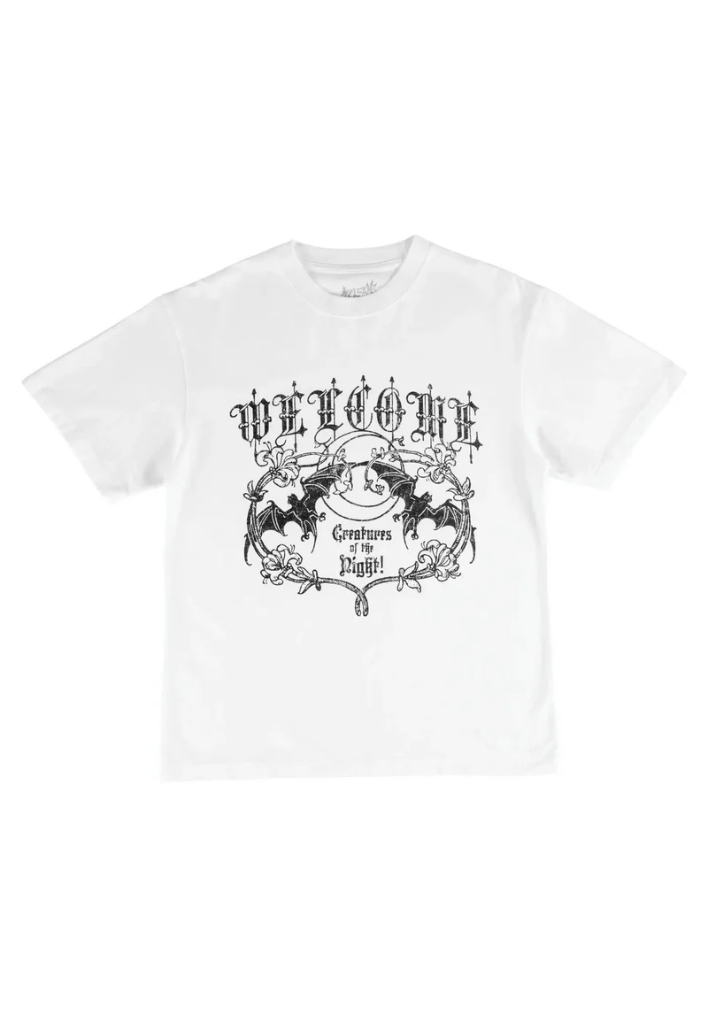 Night Creature Boxy Garment-Dyed Enzyme-Washed