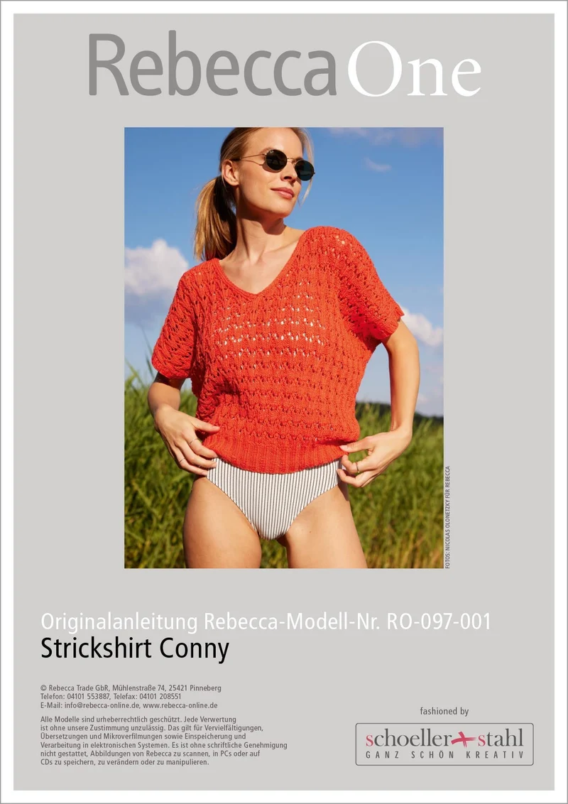 Anleitung - Strickshirt Conny