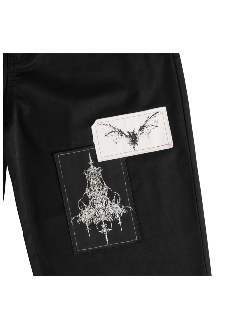 Shinner Cut-Off Twill With Patches