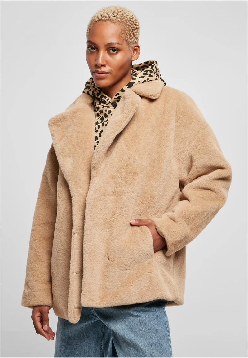 UC Lapel Teddy Jacket