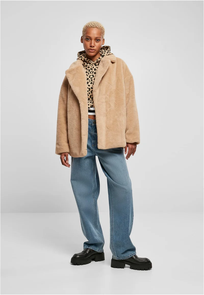 UC Lapel Teddy Jacket
