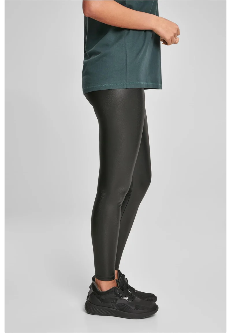 UC Faux Leather High Waist Tights 2-Pack