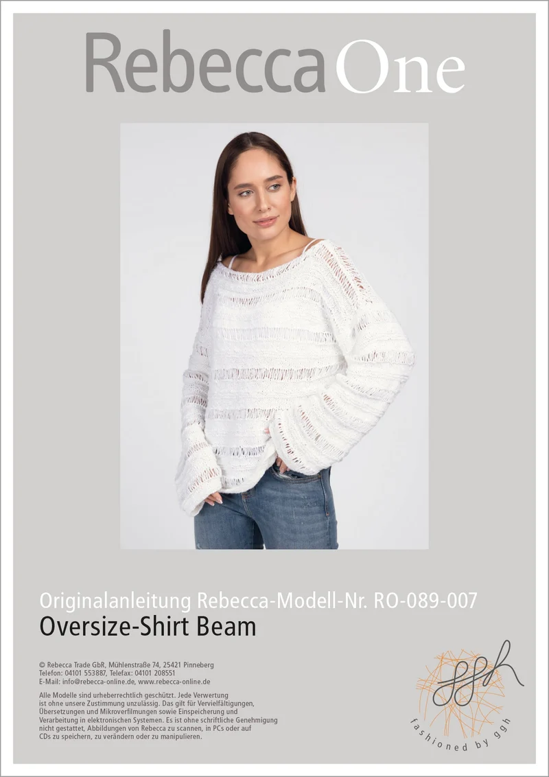 Anleitung - Oversize-Shirt Beam
