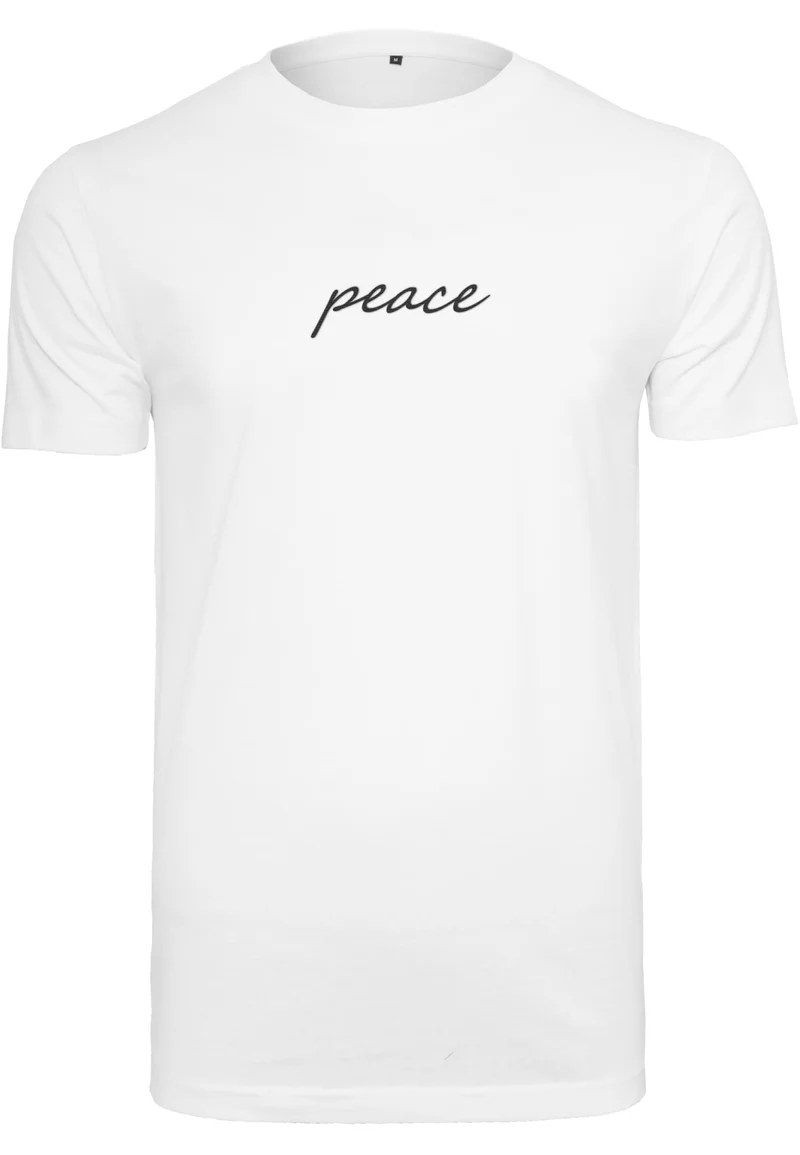 MT Peace Wording EMB Tee