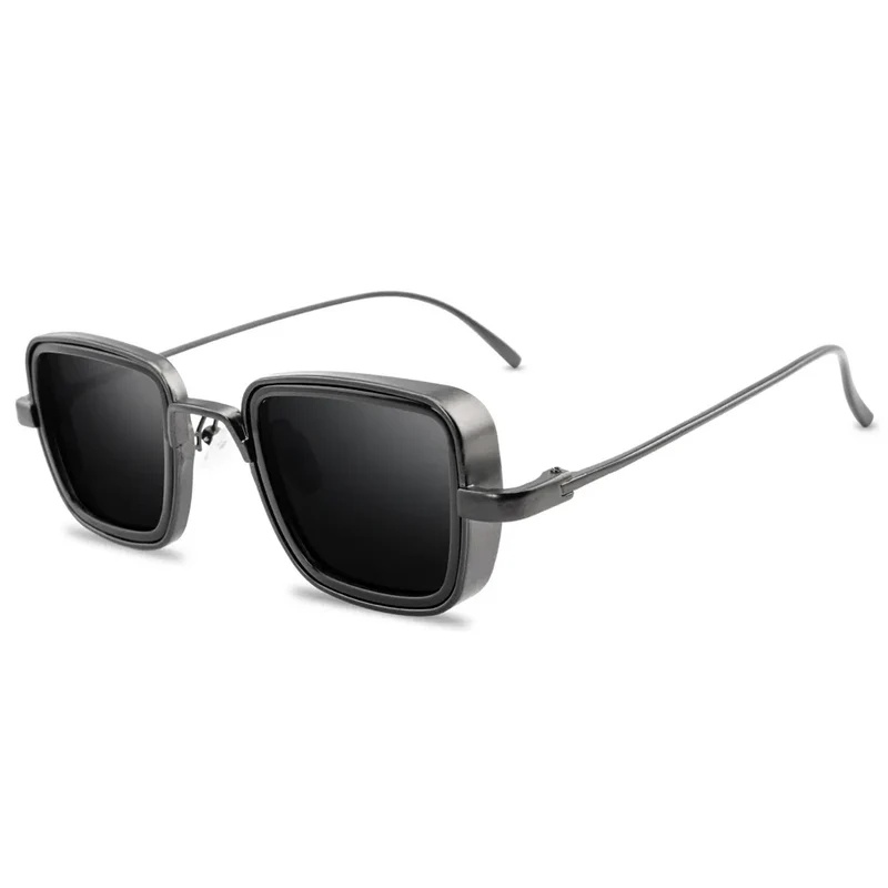 Designer Luxus Sonnenbrille Damen Herren Quadratische Gläser Vintage UV400