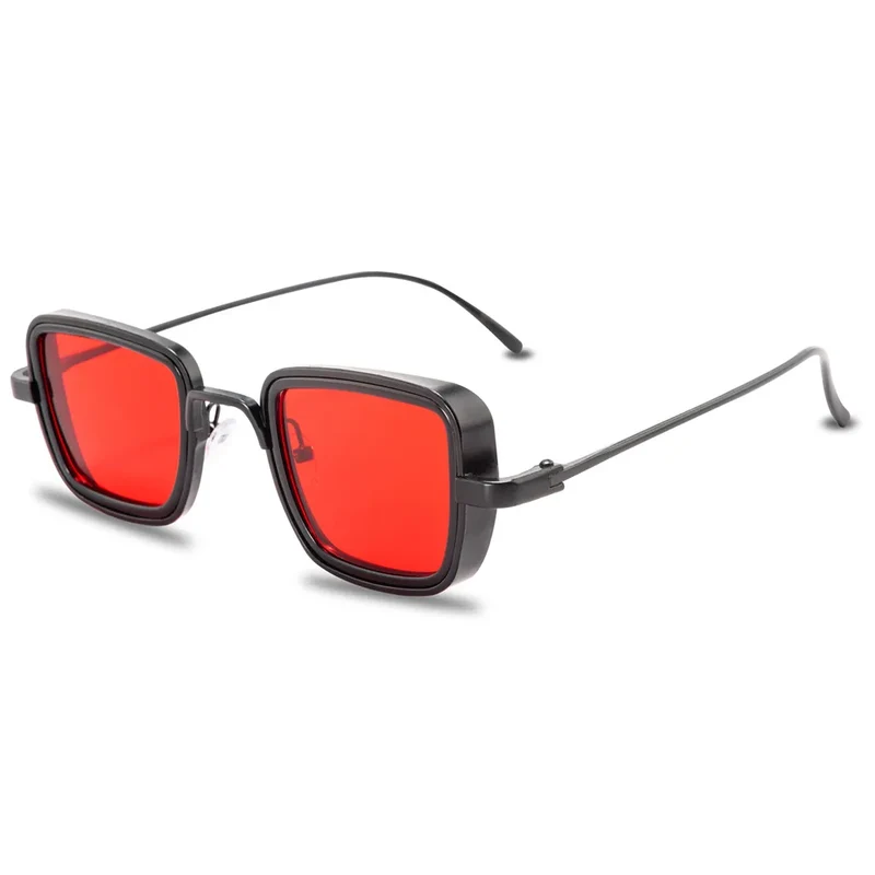 Designer Luxus Sonnenbrille Damen Herren Quadratische Gläser Vintage UV400