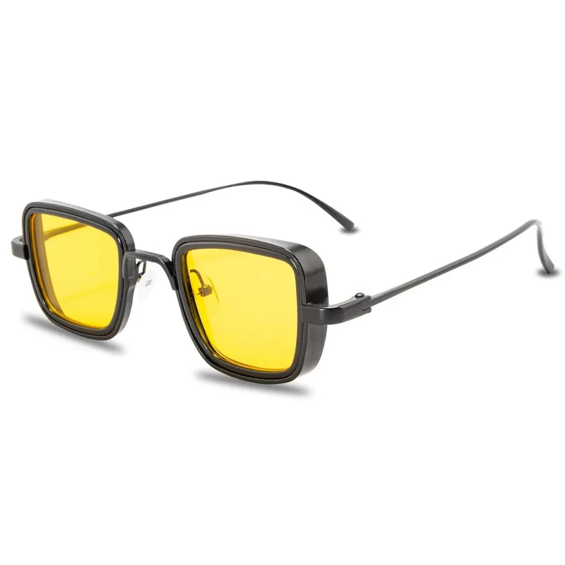 Designer Luxus Sonnenbrille Damen Herren Quadratische Gläser Vintage UV400