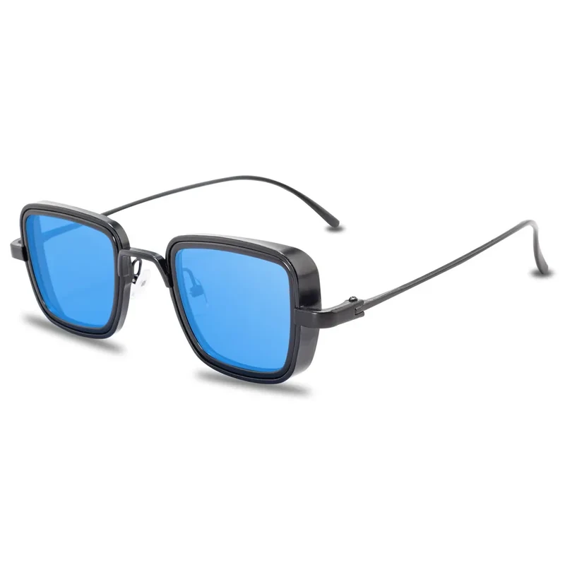 Designer Luxus Sonnenbrille Damen Herren Quadratische Gläser Vintage UV400