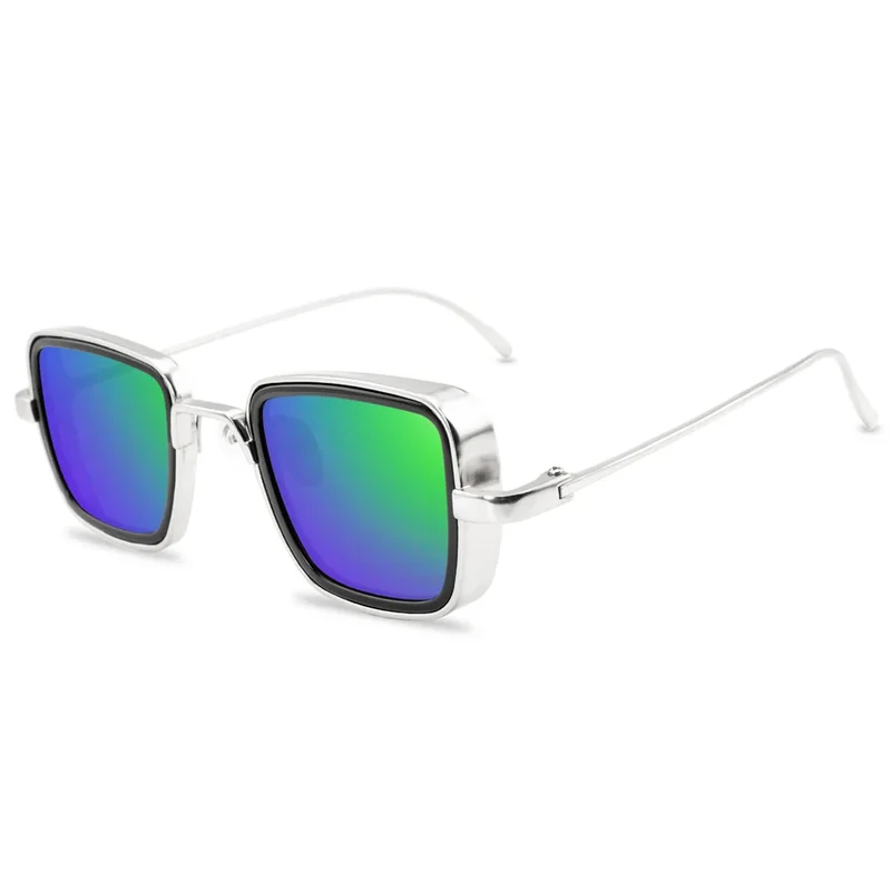 Designer Luxus Sonnenbrille Damen Herren Quadratische Gläser Vintage UV400