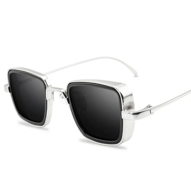 Designer Luxus Sonnenbrille Damen Herren Quadratische Gläser Vintage UV400