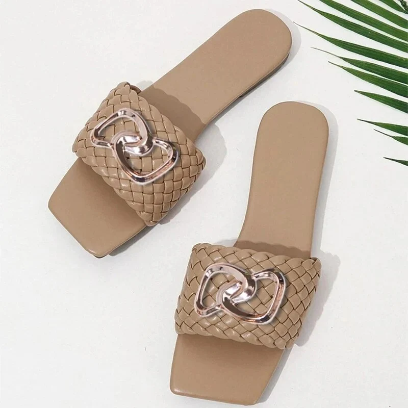 Damen Sandalen Latschen Frauen Hausschuhe Slider Flip Flops Sandaletten
