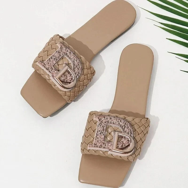 Damen Sandalen Latschen Frauen Hausschuhe Slider Flip Flops Sandaletten