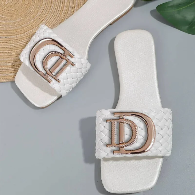 Damen Sandalen Latschen Frauen Hausschuhe Slider Flip Flops Sandaletten