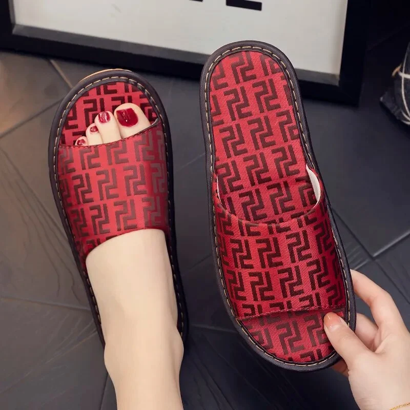 Damen Sandalen Latschen Frauen Hausschuhe Slider Flip Flops Weiche Sohle