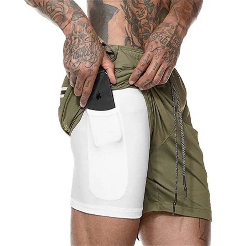 Pantaloncini corti Boxer Shorts Slip Interno Bermuda Pantaloni Palestra Sportivi
