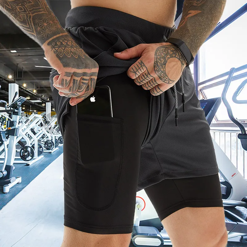Pantaloncini corti Boxer Shorts Slip Interno Bermuda Pantaloni Palestra Sportivi