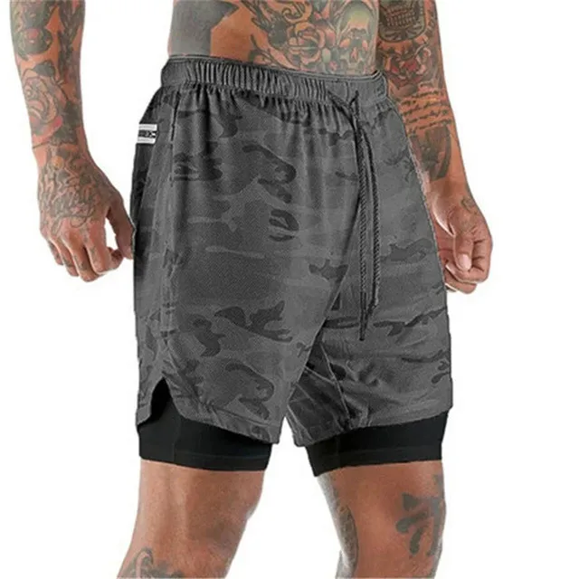 Pantaloncini corti Boxer Shorts Slip Interno Bermuda Pantaloni Palestra Sportivi