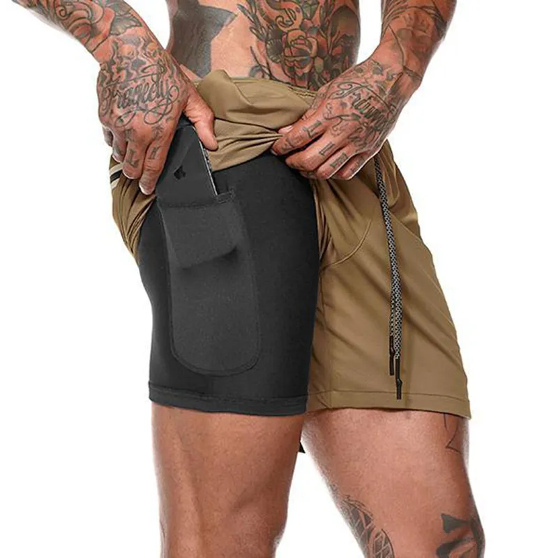 Pantaloncini corti Boxer Shorts Slip Interno Bermuda Pantaloni Palestra Sportivi