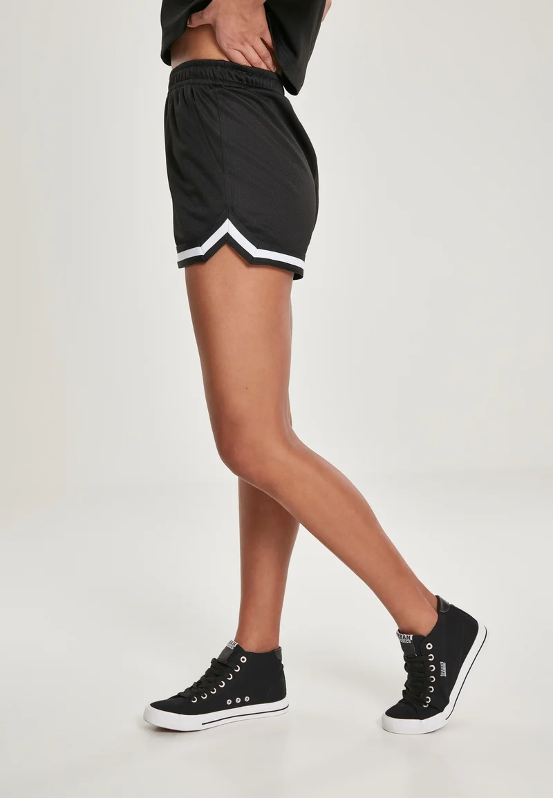 UC Stripes Mesh Hot Pants
