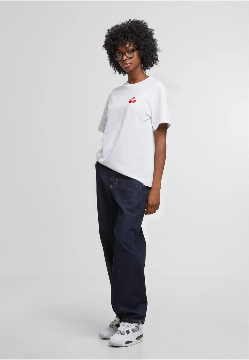 MT Heart Cherries EMB Tee