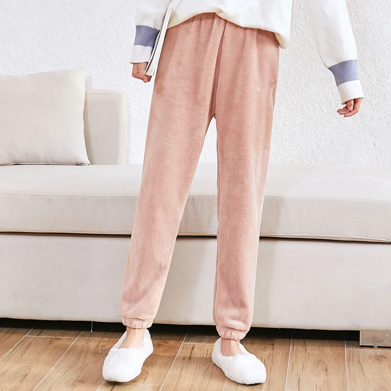 Damen Freizeitanzug Teddy Hausanzug Jogginganzug Fleece Schlafanzug
