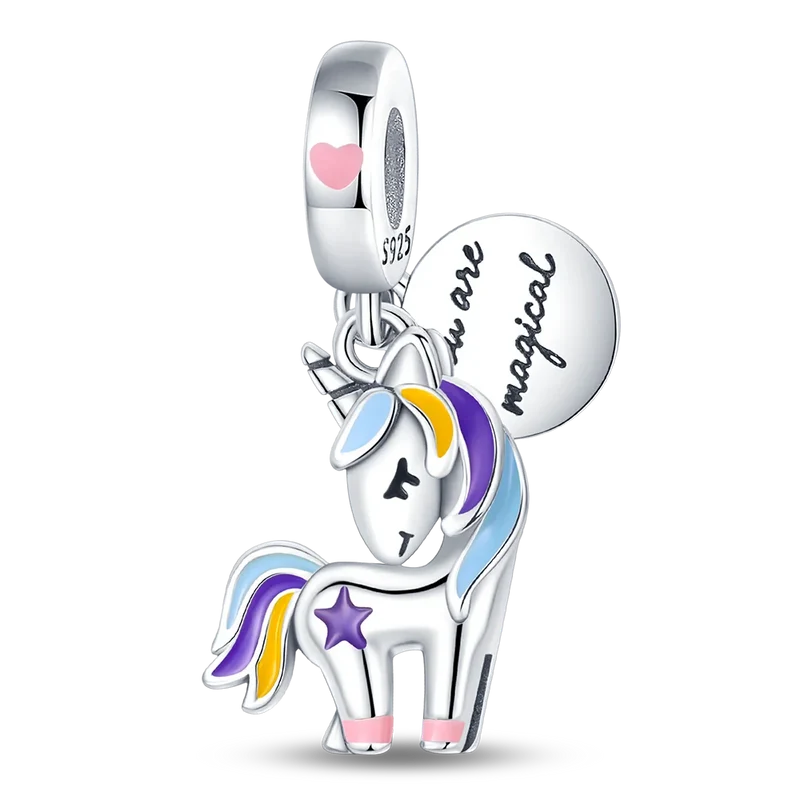 Charms Anhänger 925 Sterling Silber Charm Armband verschiedene Themen Damen Geschenk