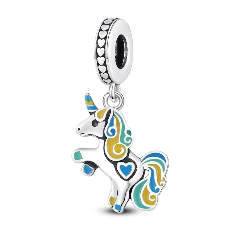 Charms Anhänger 925 Sterling Silber Charm Armband verschiedene Themen Damen Geschenk