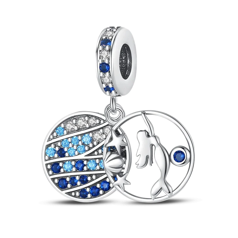 Charms Anhänger 925 Sterling Silber Charm Armband verschiedene Themen Damen Geschenk