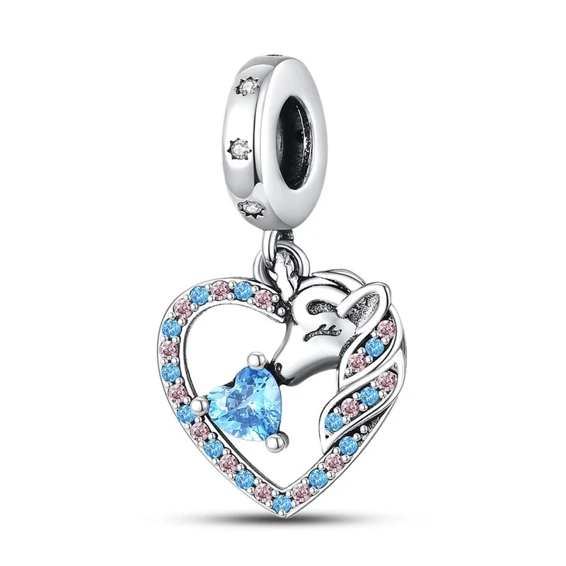 Charms Anhänger 925 Sterling Silber Charm Armband verschiedene Themen Damen Geschenk