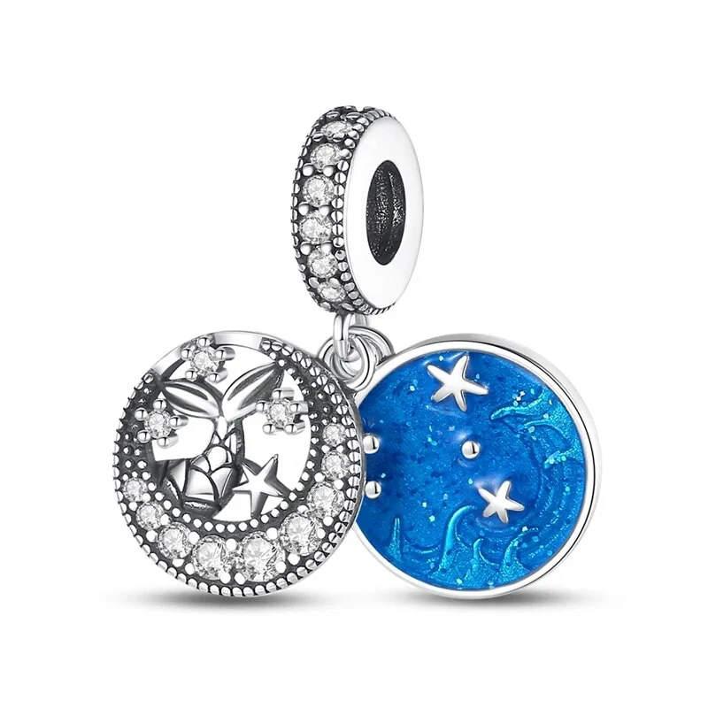 Charms Anhänger 925 Sterling Silber Charm Armband verschiedene Themen Damen Geschenk