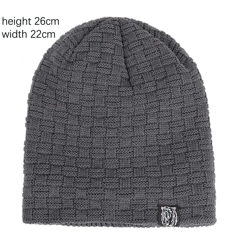 Warme Herren Damen Wintermütze Woll Mütze Strickmütze Kappe Hut Unisex