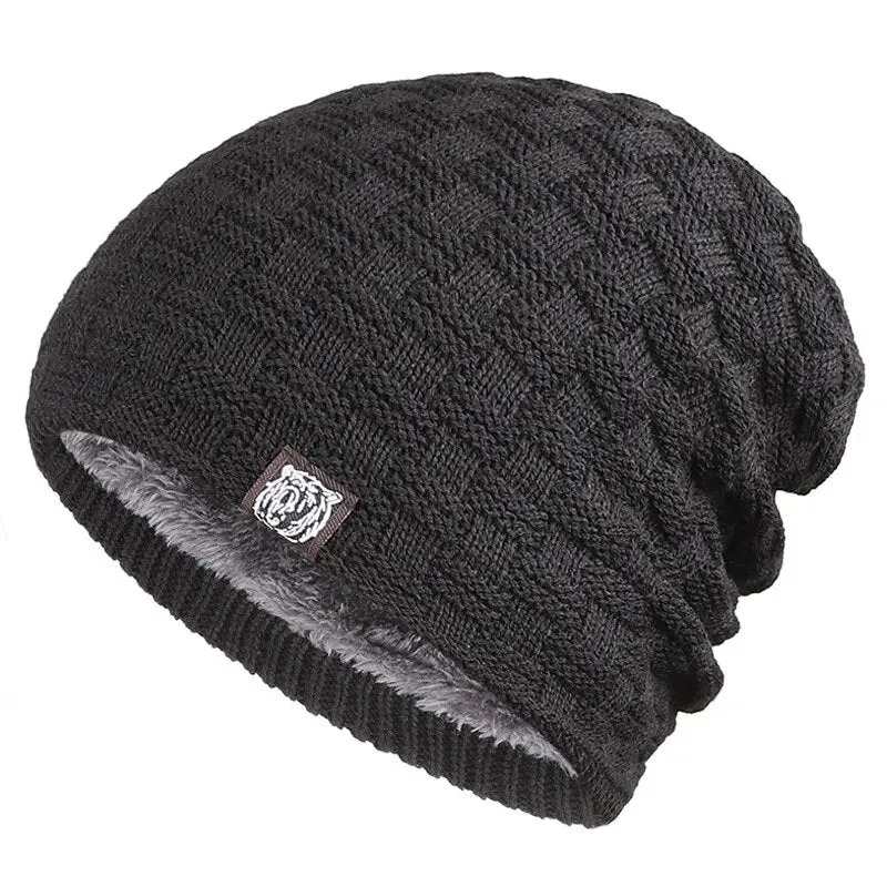 Warme Herren Damen Wintermütze Woll Mütze Strickmütze Kappe Hut Unisex