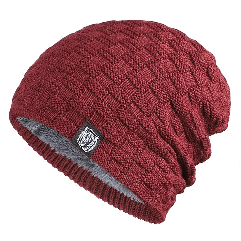 Warme Herren Damen Wintermütze Woll Mütze Strickmütze Kappe Hut Unisex