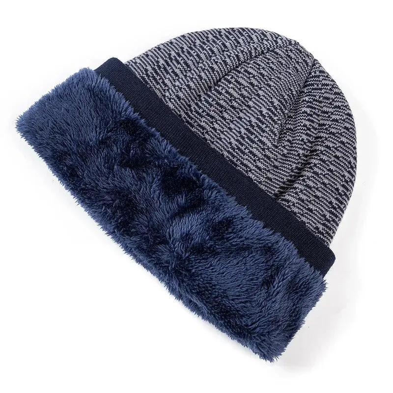 Warme Herren Damen Wintermütze Woll Mütze Strickmütze Kappe Hut Unisex