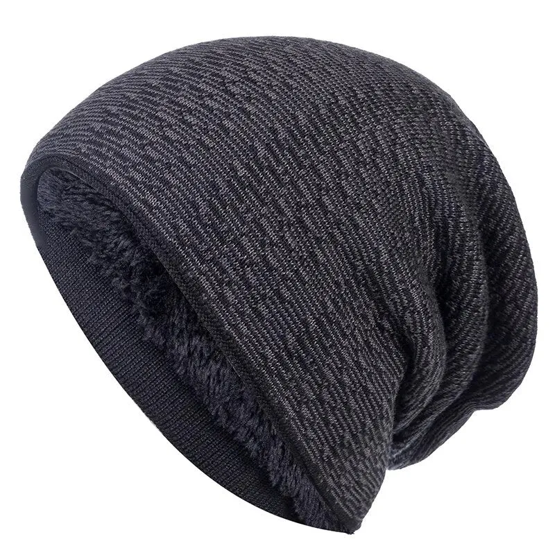 Warme Herren Damen Wintermütze Woll Mütze Strickmütze Kappe Hut Unisex