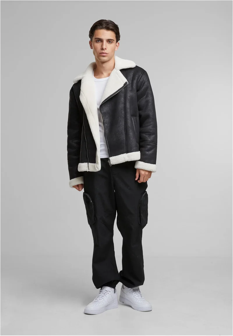 UC Shearling Biker Jacket