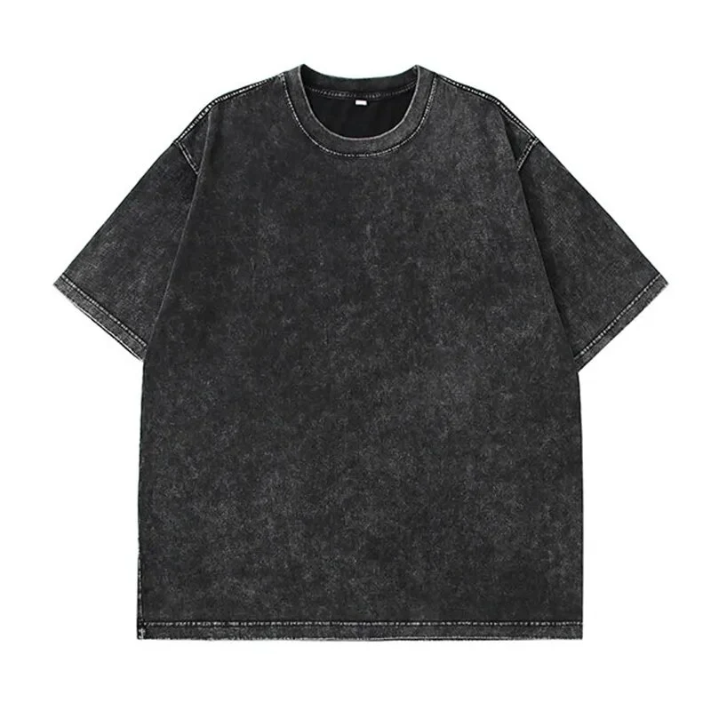 Damen Sommer Top Los Angeles T-Shirt Rundhals Streetwear lockeres Damentop