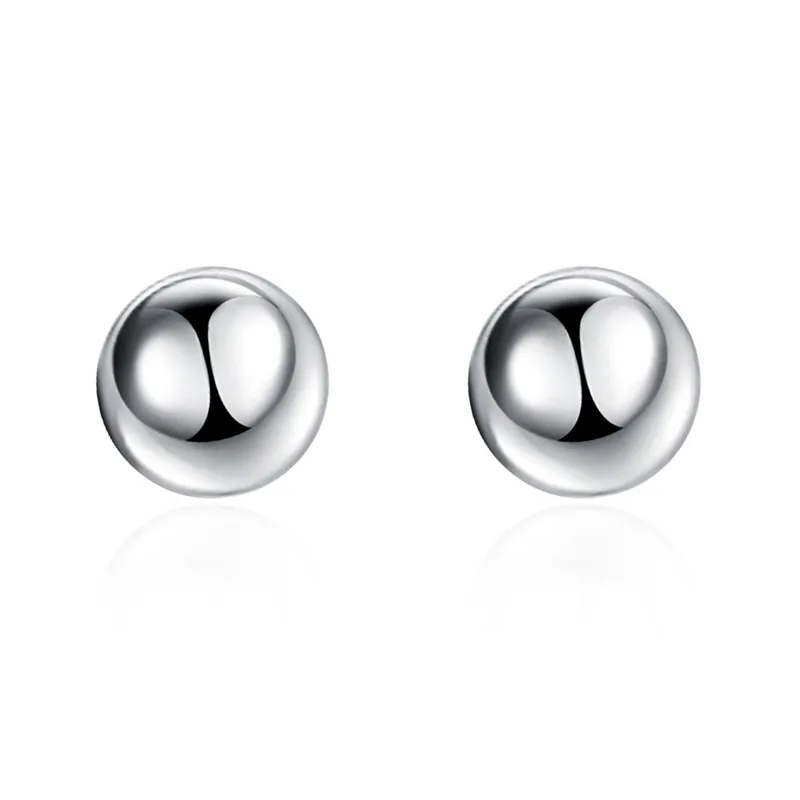 1 Paar Ohrstecker aus 925 sterling Silber Ohrringe Ohrschmuck Zirkonia Creolen