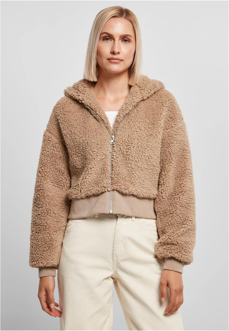 UC Short Oversized Sherpa Jacket