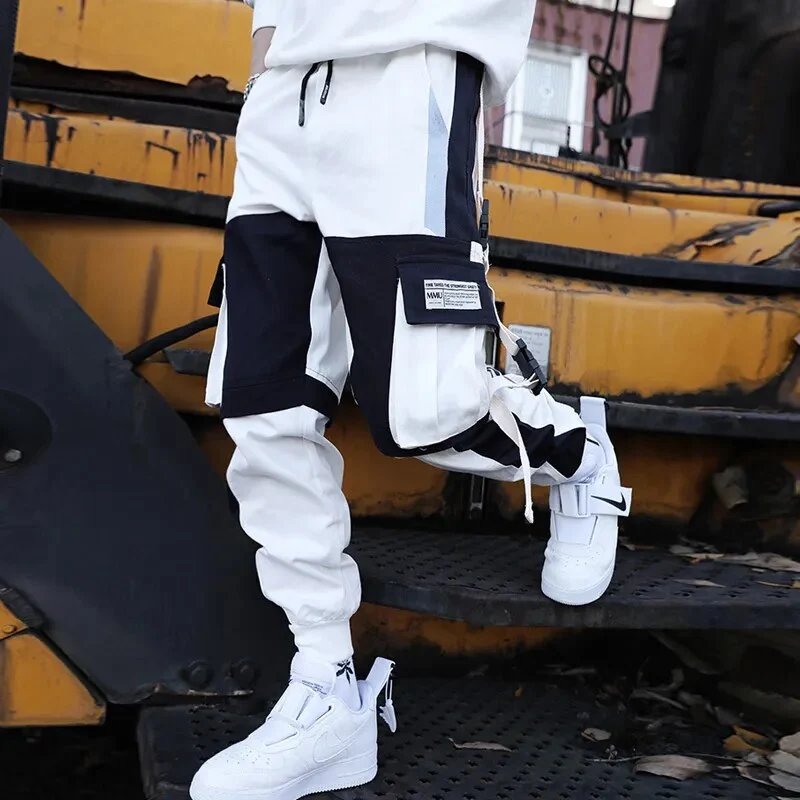 Hose Sporthose Herren Trainingshose Jogger Fitness Slim Fit Cargo Streetwear