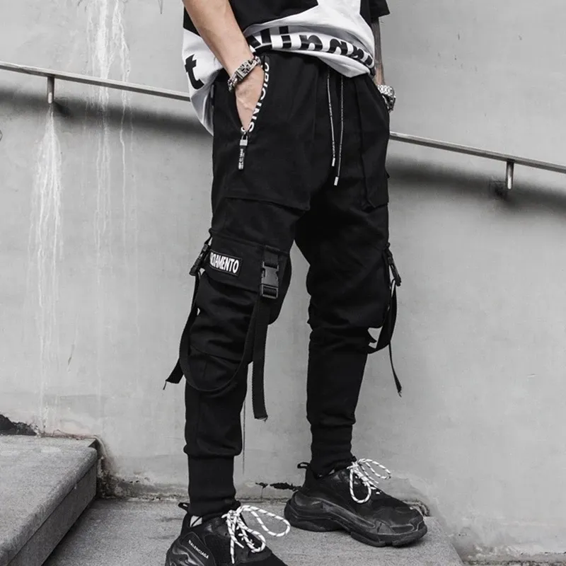 Hose Sporthose Herren Trainingshose Jogger Fitness Slim Fit Cargo Streetwear