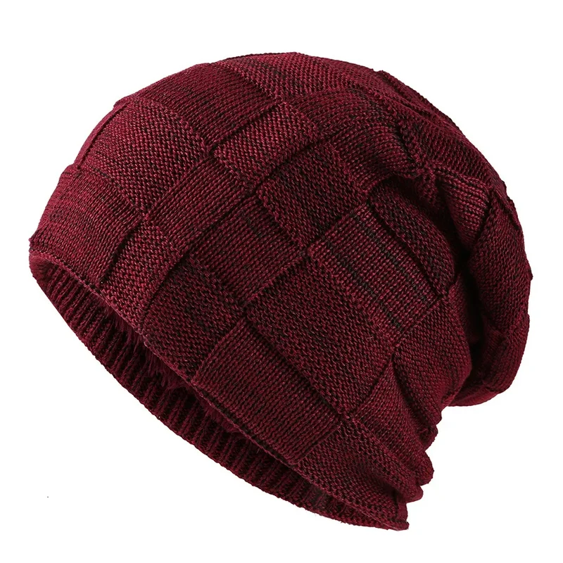 Warme Damen Herren Wintermütze Woll Mütze Strickmütze Kappe Hut Unisex