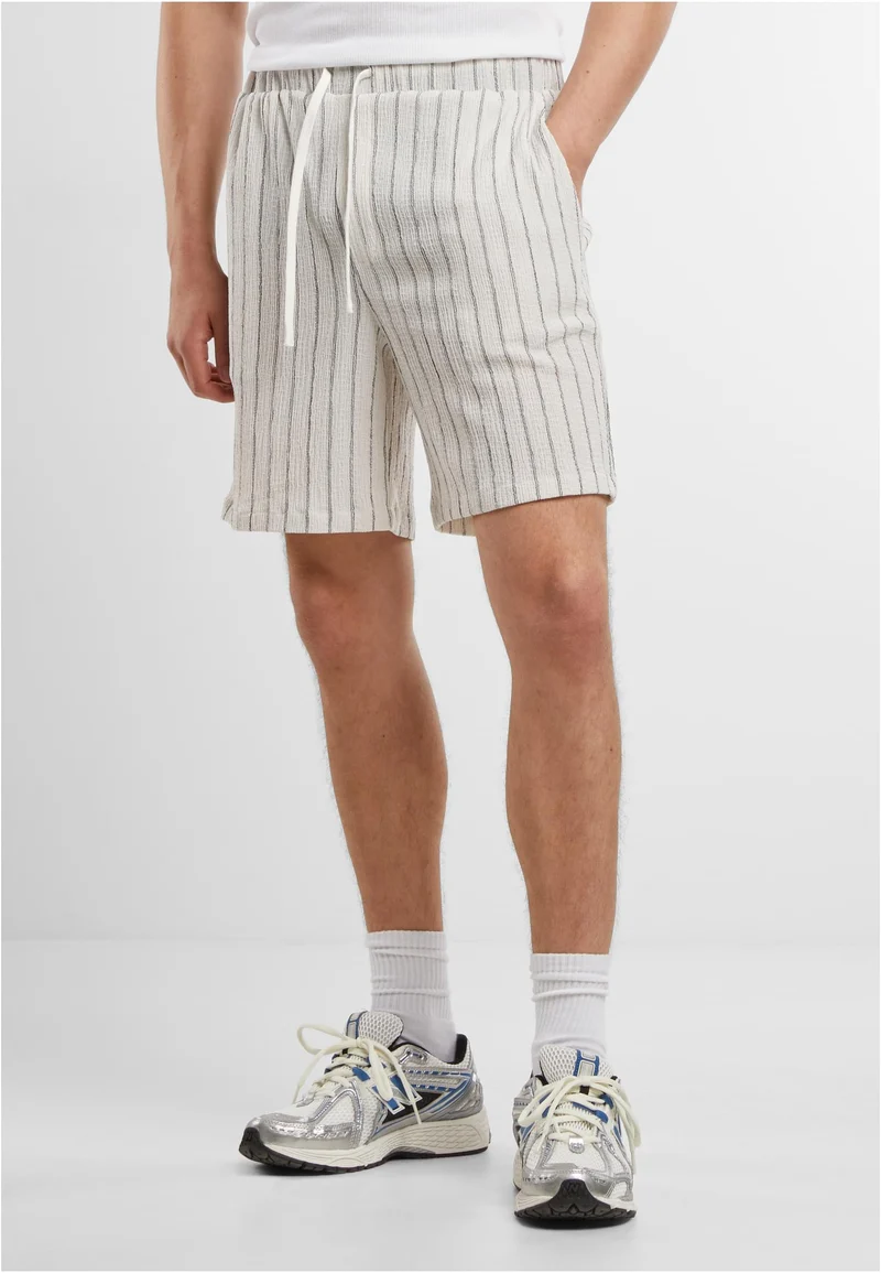 UC Striped Crinkle Resort Shorts