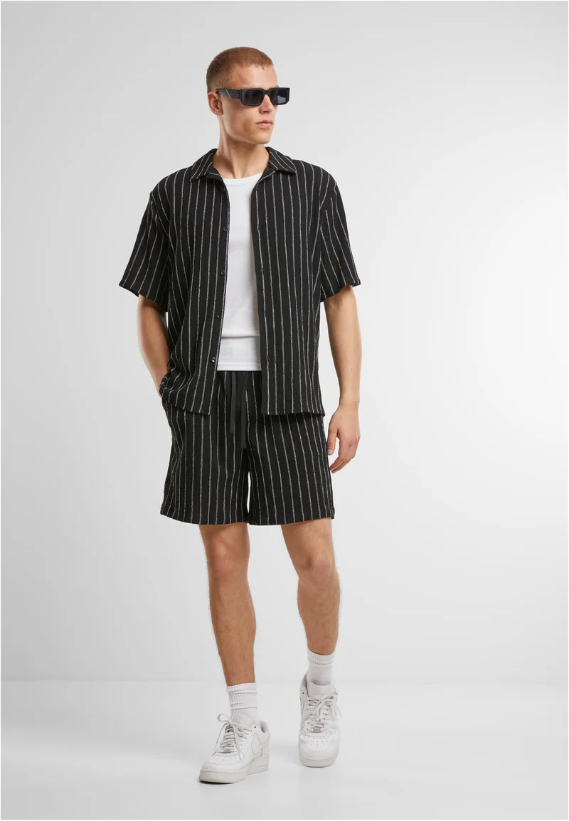 UC Striped Crinkle Resort Shorts