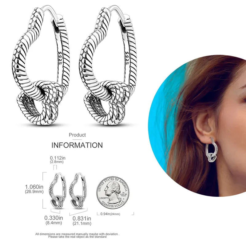 1 Paar Creolen aus 925 sterling Silber Schwarz Ohrringe Zirkonia Ohrstecker