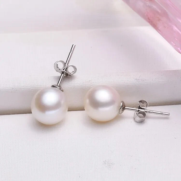 1 Paar Ohrstecker aus 925 sterling Silber Ohrringe Ohrschmuck Zirkonia Creolen