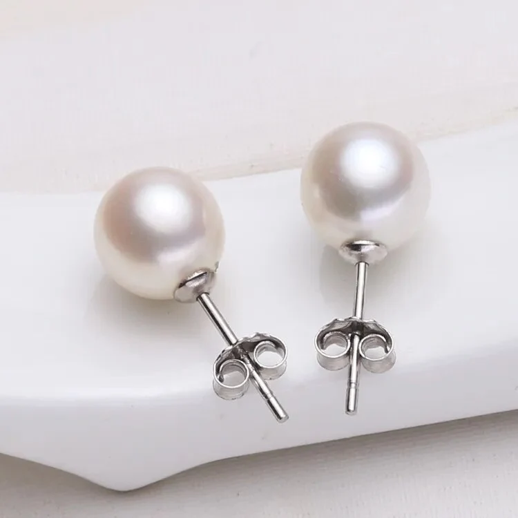1 Paar Ohrstecker aus 925 sterling Silber Ohrringe Ohrschmuck Zirkonia Creolen
