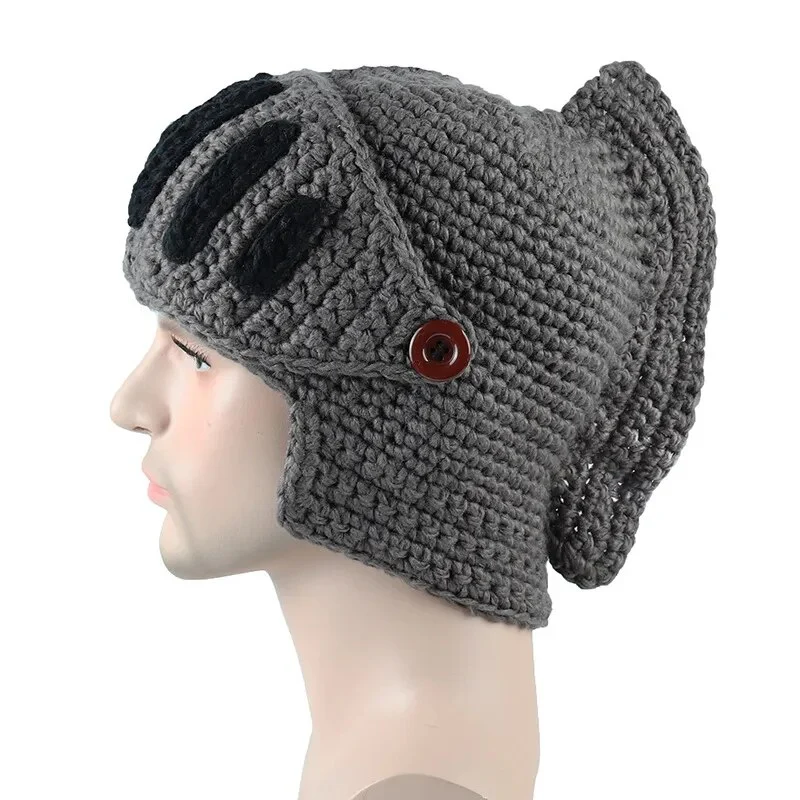 Warme Herren Damen Wintermütze Sparta Woll Mütze Strickmütze Kappe Hut Unisex