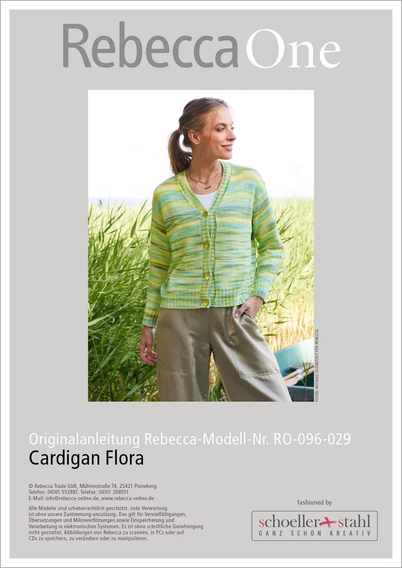 Anleitung - Cardigan Flora